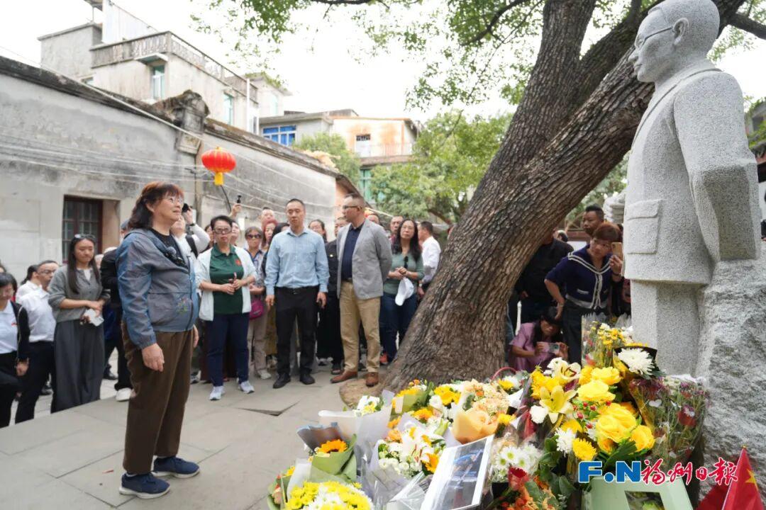 吴石、朱枫、陈宝仓、聂曦后人齐聚福州！