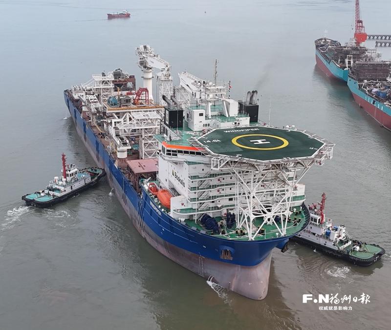 今年前三季度 福州船舶出口值增长超七成