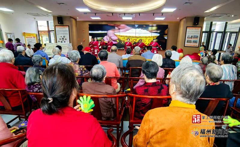 老有福｜温情相伴“敬老月” 19位高龄寿星过集体生日