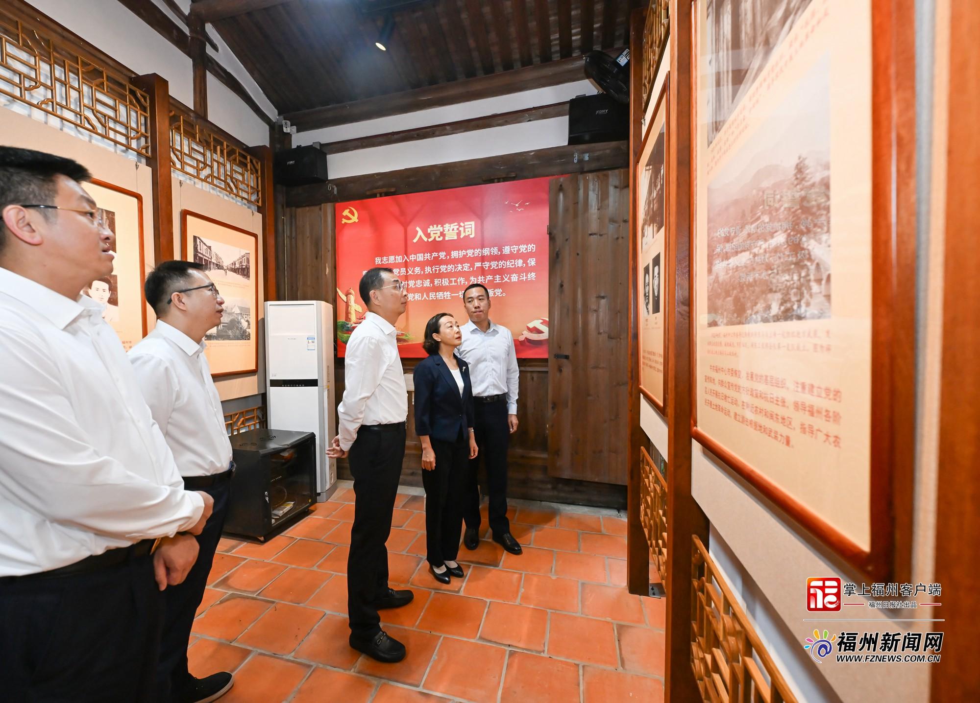 郭宁宁吴贤德调研红色文化保护传承和活化利用工作