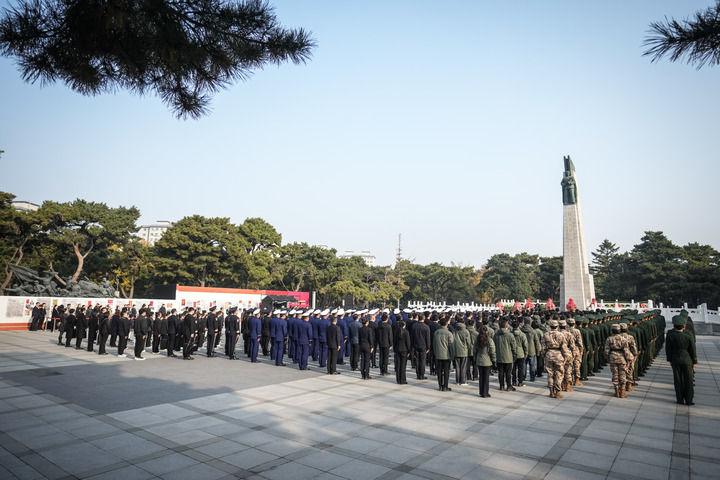 中朝共同举行中国人民志愿军抗美援朝出国作战75周年纪念活动