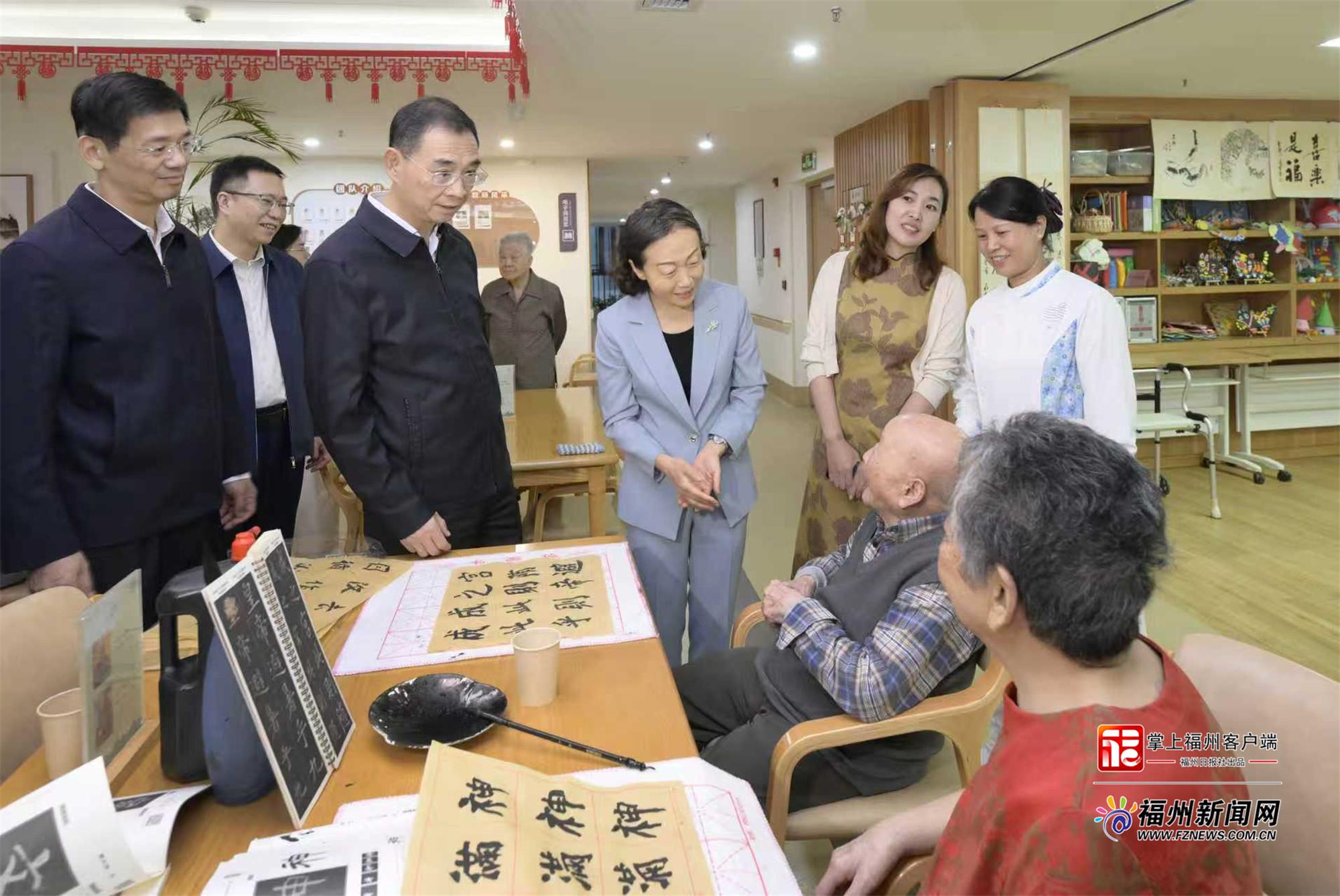 郭宁宁吴贤德调研老年友好型城市建设工作