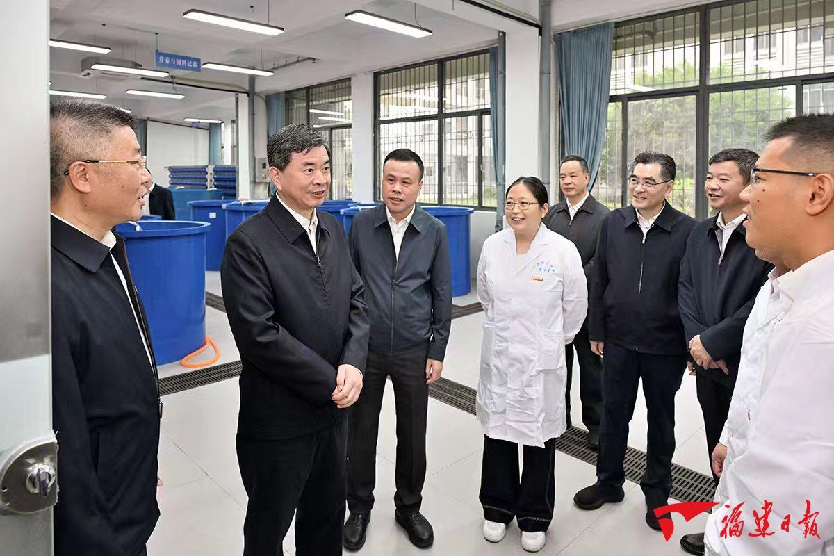 周祖翼赴宁德市宣讲党的二十届四中全会精神并调研