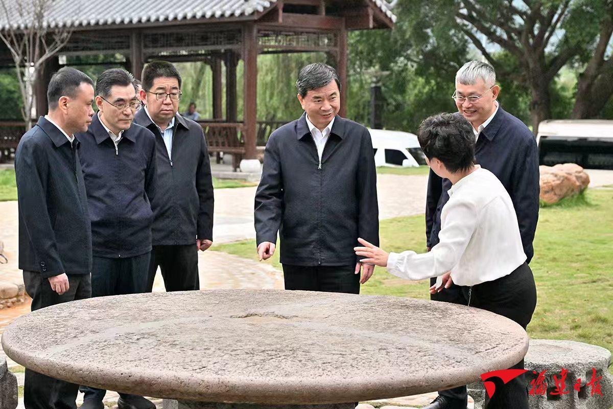 周祖翼赴宁德市宣讲党的二十届四中全会精神并调研