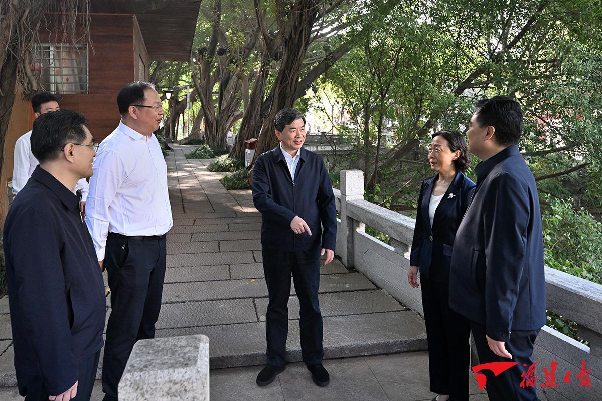 周祖翼在福州市调研城市工作
