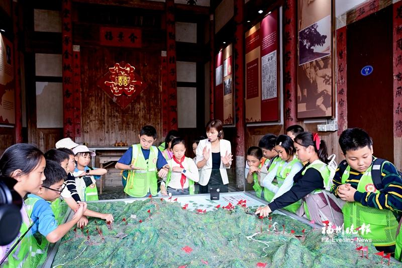 福州晚报写作训练营福州市象峰学校定制团开展罗源研学之旅