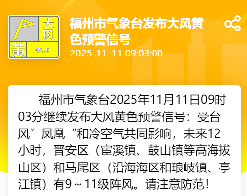 大风！大雨！暴雨！即将抵达福建！台风“凤凰”已进入24小时警戒线