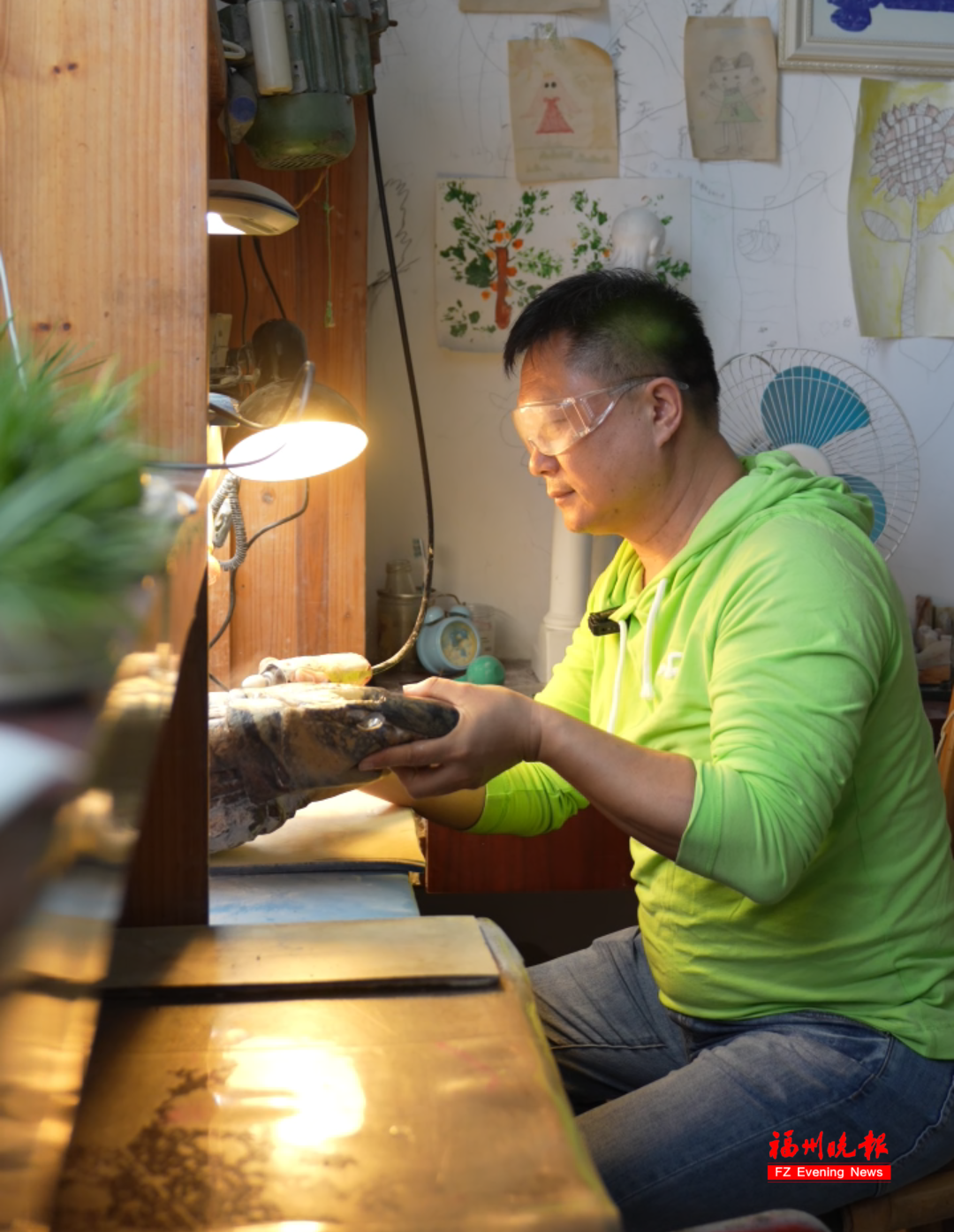 来福州 盘寿山石