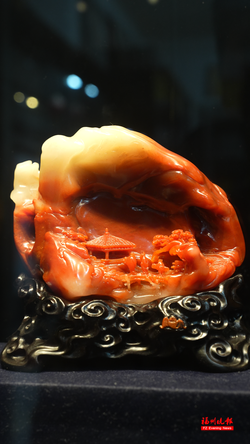 来福州 盘寿山石