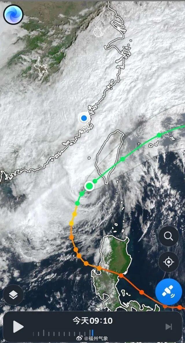 即将二次登陆！台风“凤凰”最新路径！福建局部大雨暴雨！