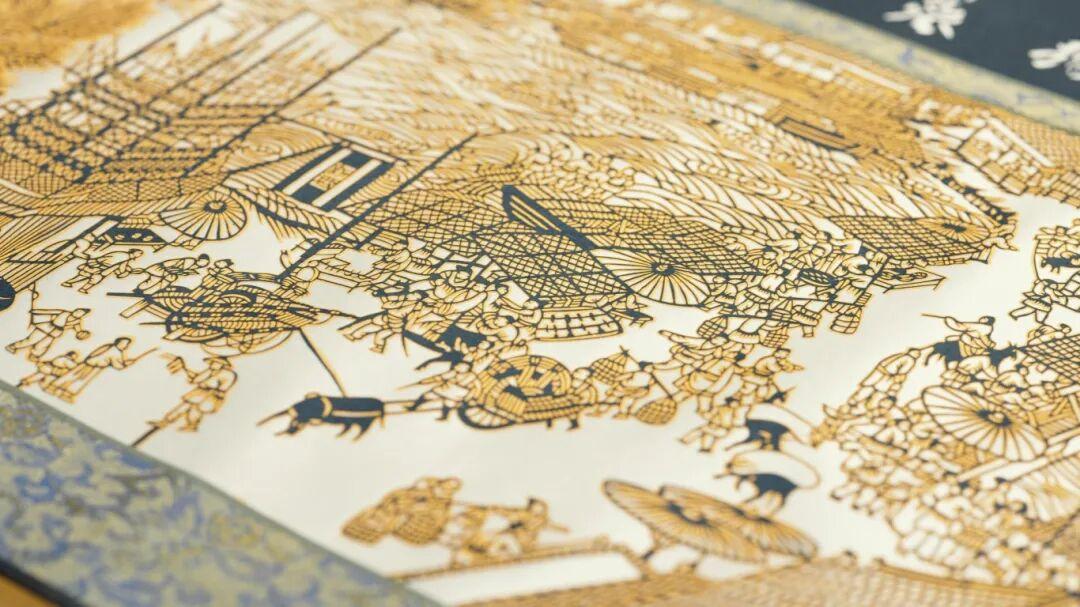 长达8米!福州人用剪纸剪出《清明上河图》! 长达8米!福州人用剪纸剪出《清明上河图》!