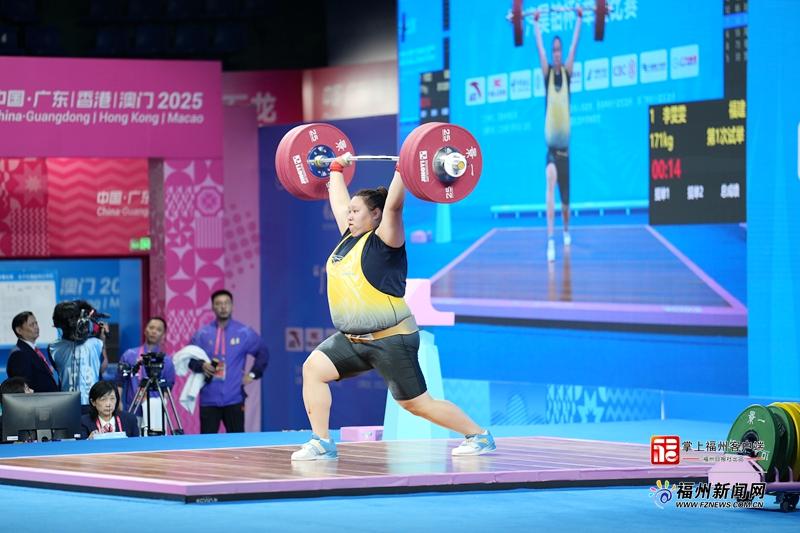 视频·见闻｜“沂”起看全运！福州运动员李雯雯摘银！