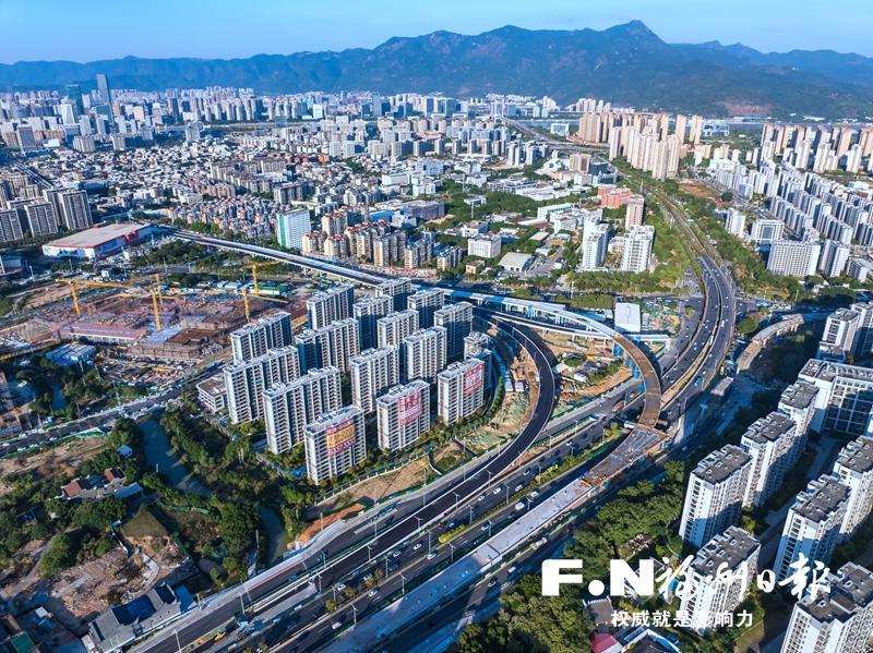 福州二环路快速通道全线闭合