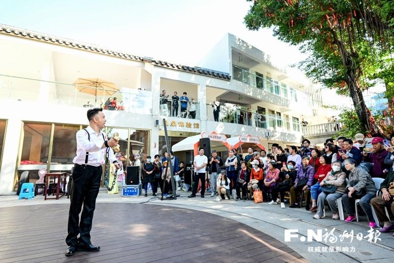 “英雄福州城”闽剧专场在螺洲演出
