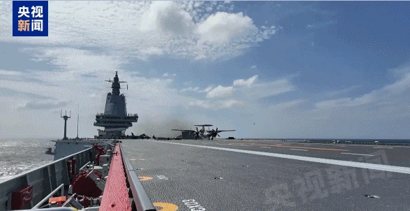 福建舰实兵训练更多细节！一组动图带你全方位看清楚