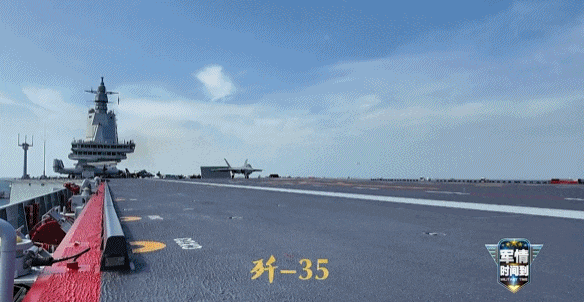 福建舰实兵训练更多细节！一组动图带你全方位看清楚