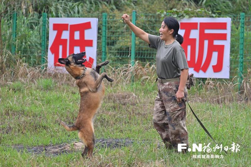 女训导员与她的“无言战友”