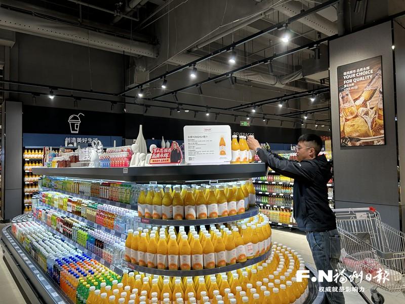 永辉超市大学城店22日完成“胖改”开业