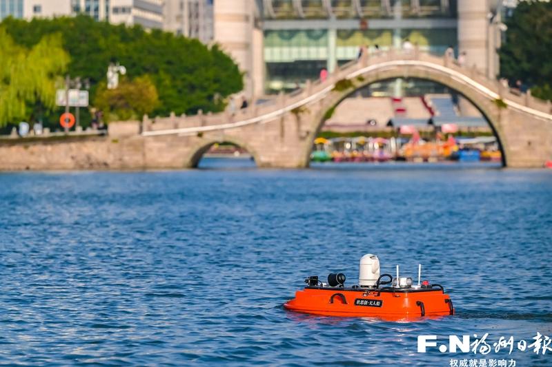 西湖来了高科技“护水团” 全方位织密水质监测网