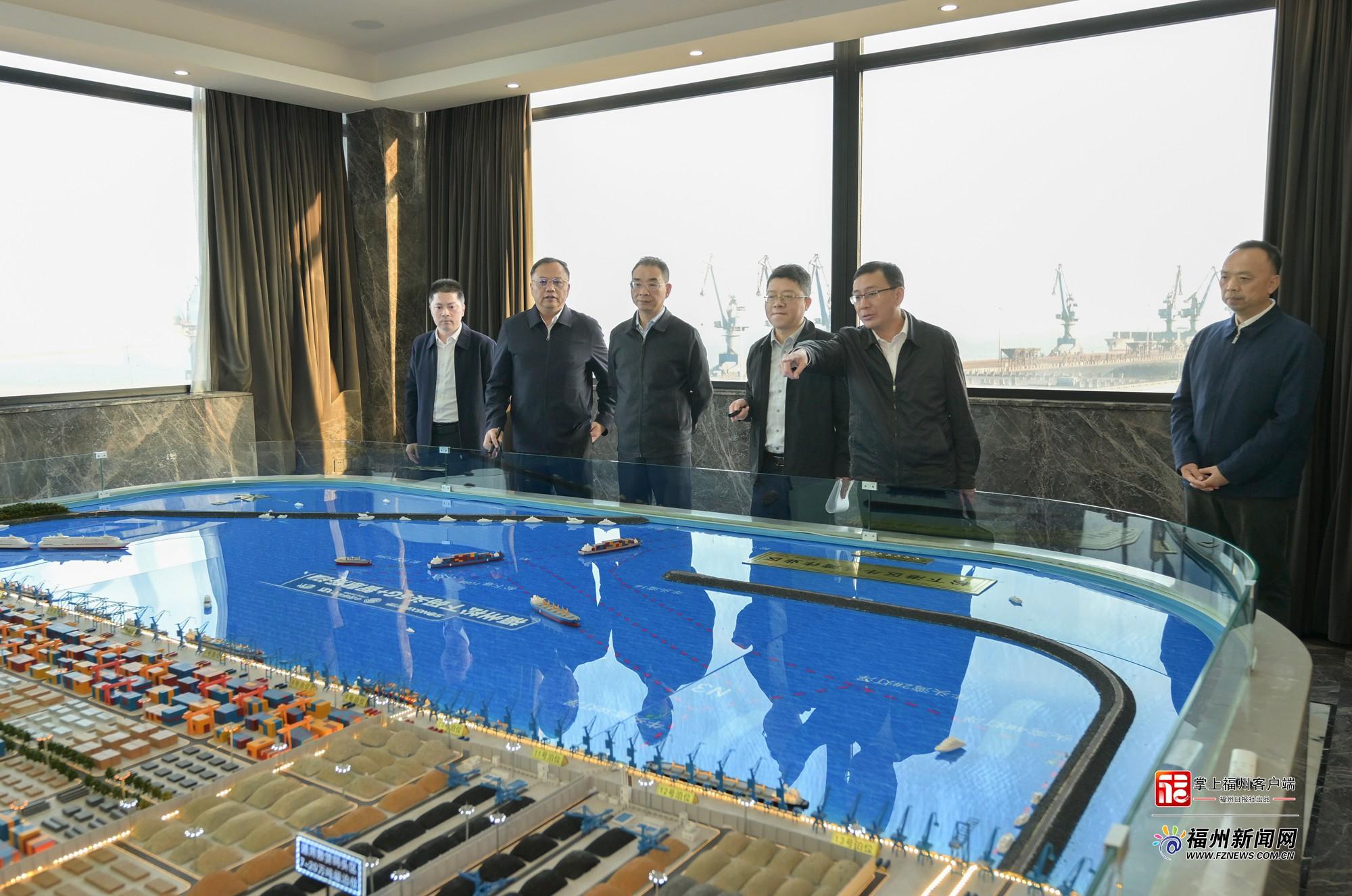 吴贤德赴福州新区（长乐区）、福清市调研港口基础设施建设