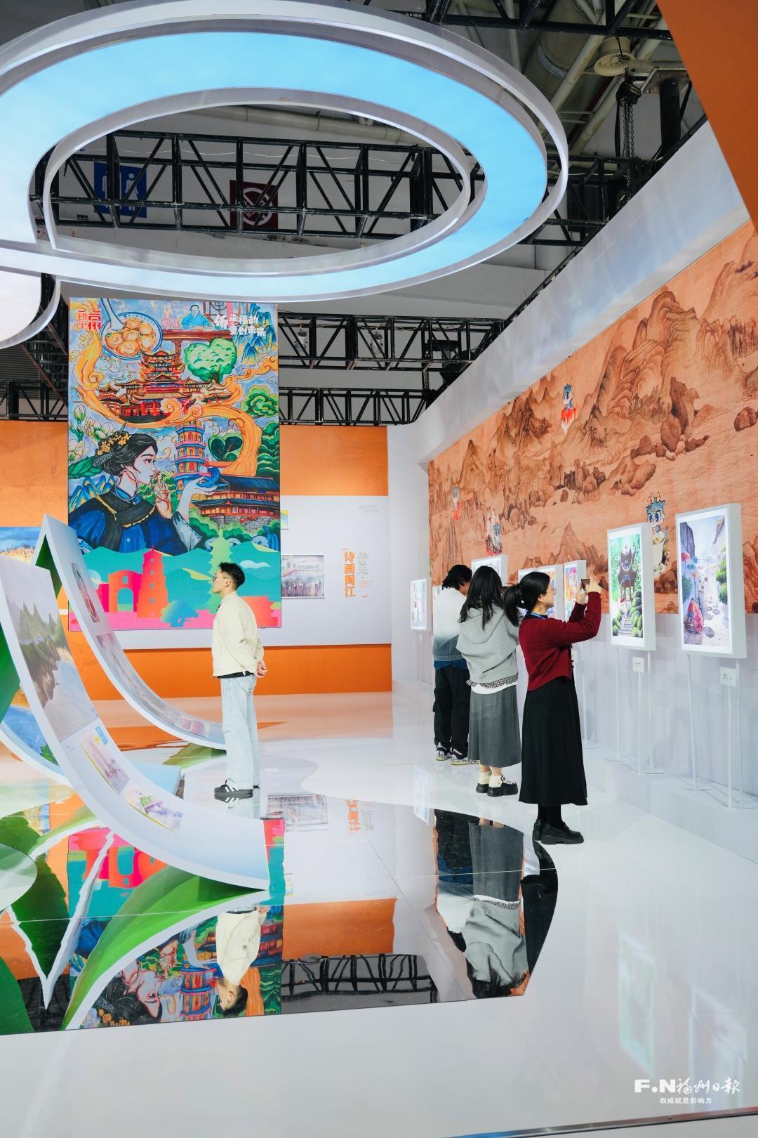 海外华裔青少年“印象·福州”大赛作品特展开幕