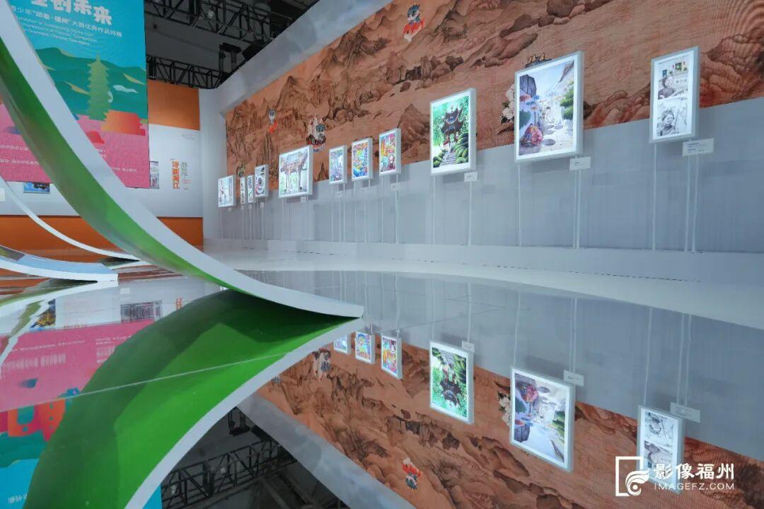 海外华裔青少年“印象·福州”大赛优秀作品展出