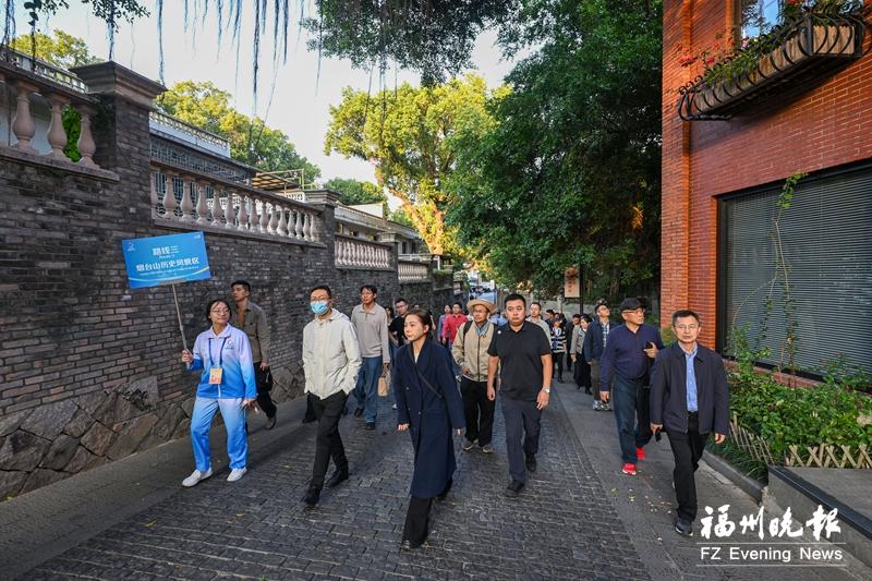 侨胞代表走进烟台山 百年风貌中“侨”见未来