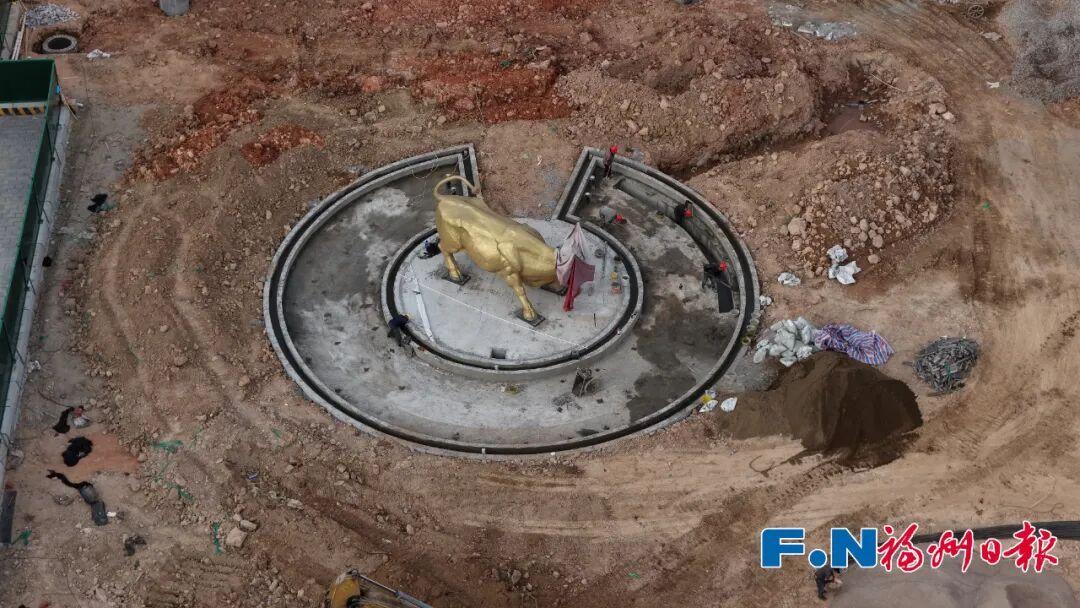 很多人的童年回忆！福州金牛山的金牛“回家”了！