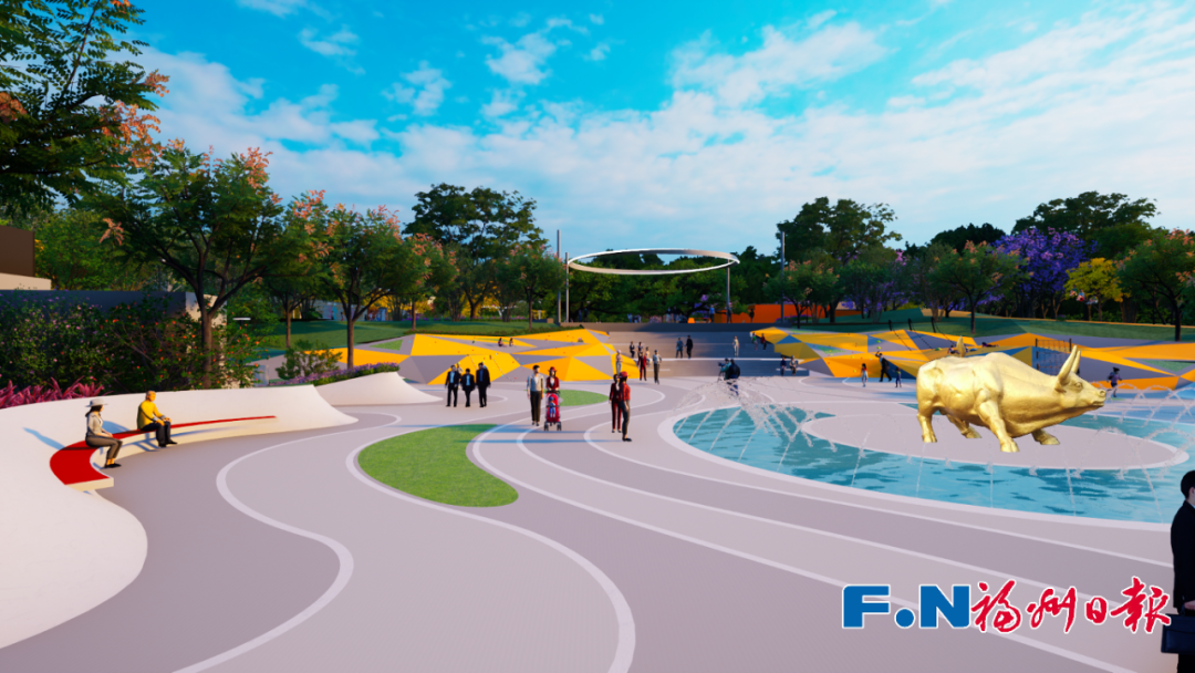 很多人的童年回忆！福州金牛山的金牛“回家”了！