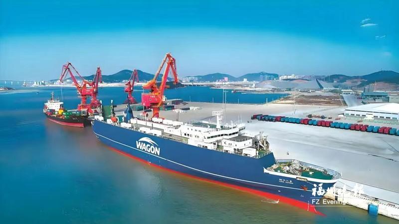 福州港对台货物吞吐量首破千万吨