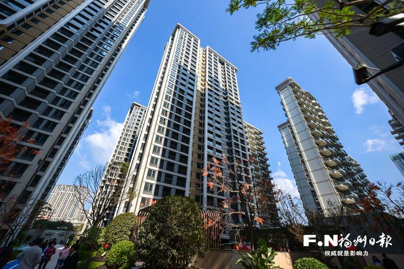 榕发·望熙雅筑项目提前交房 3800余户居民幸福归家