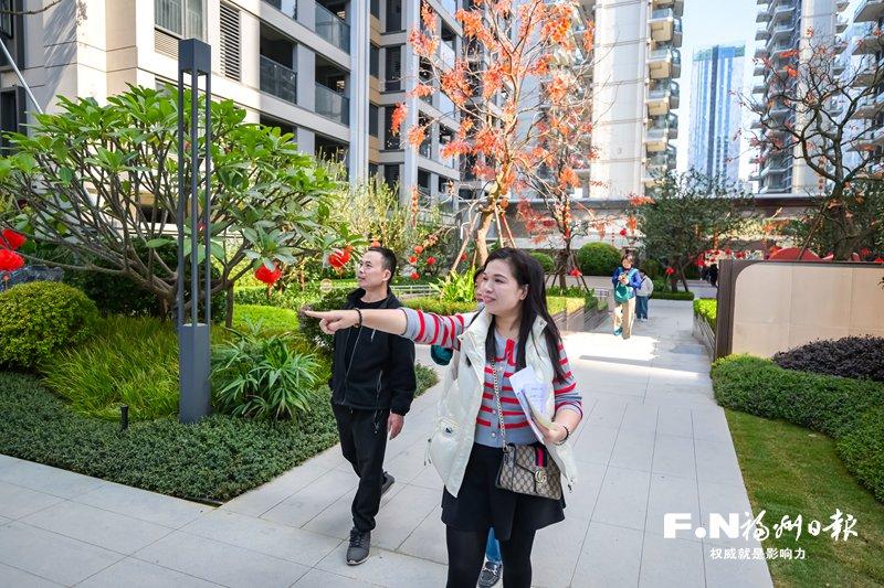 榕发·望熙雅筑项目提前交房 3800余户居民幸福归家