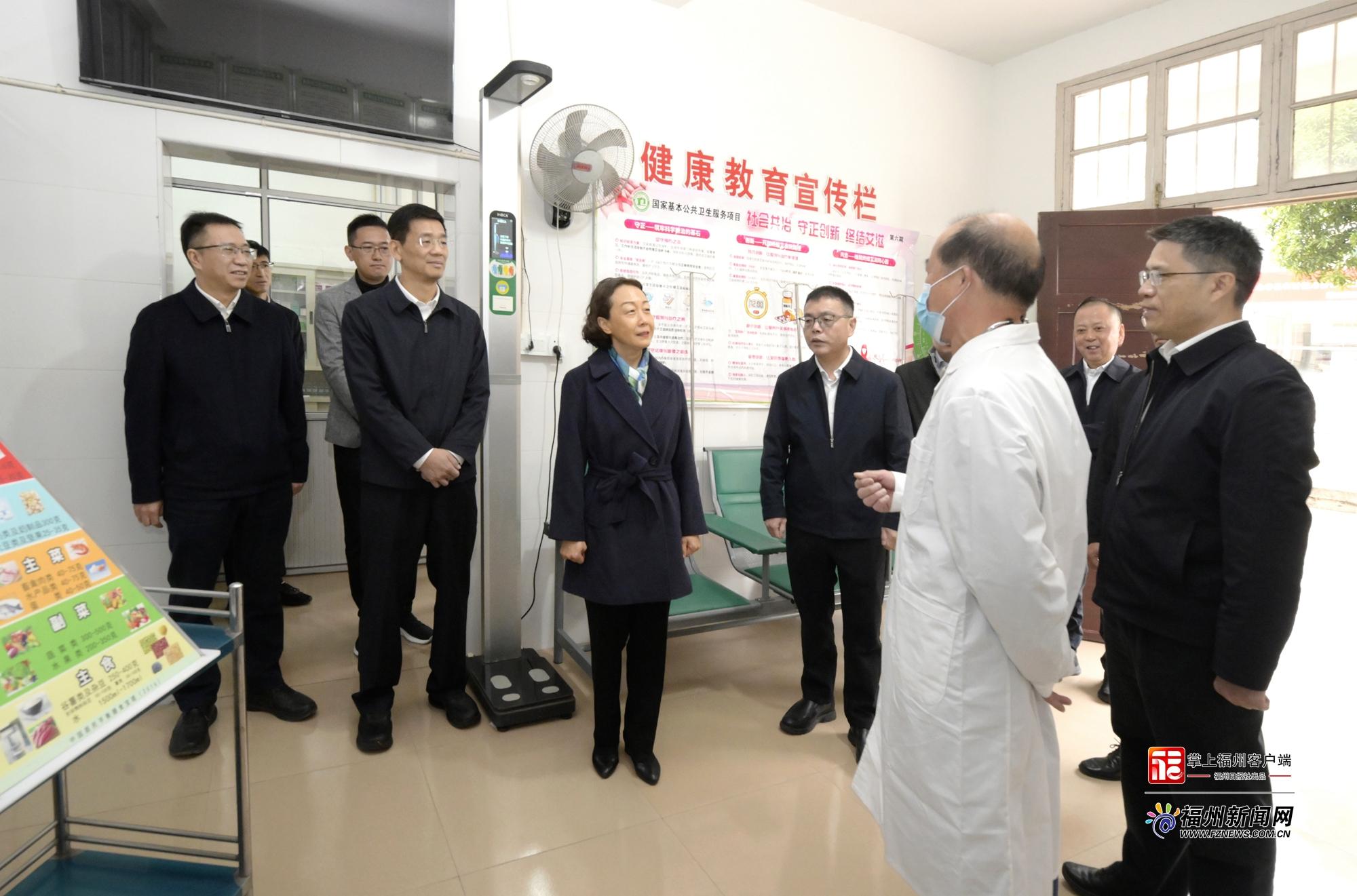 郭宁宁在永泰县坵演村协星村调研