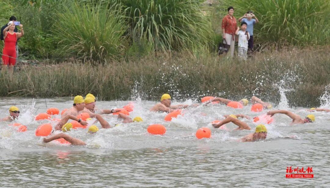 来福州 当“泳士”