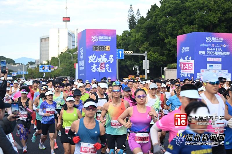 福州马拉松高清图集！有你认识的“跑友”吗？