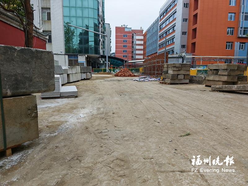 福州文庙16日开放 110米长新路预计月底建成 福州文庙16日开放 110米长新路预计月底建成