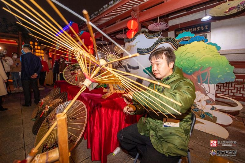 AI看非遗里的福州｜福州油纸伞