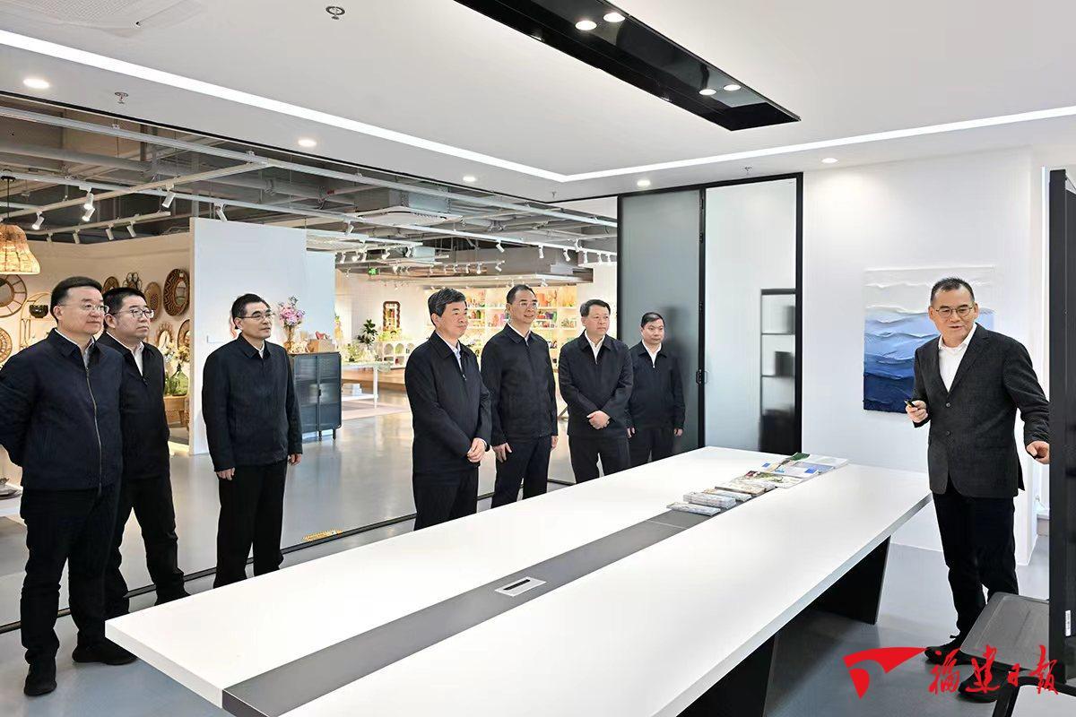 周祖翼在福州调研