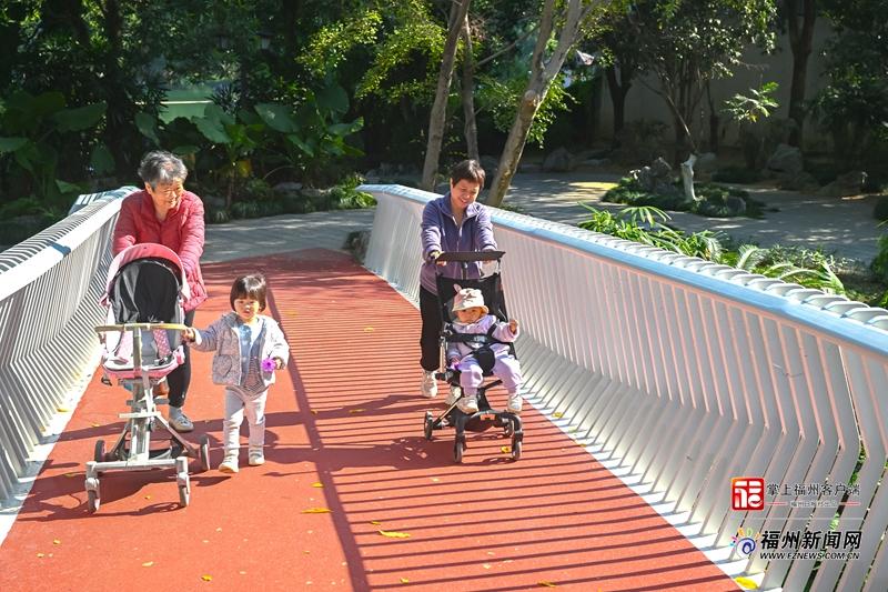 “两金步道”上新！福道与左海公园“牵手”了