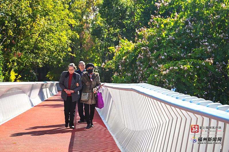 “两金步道”上新！福道与左海公园“牵手”了