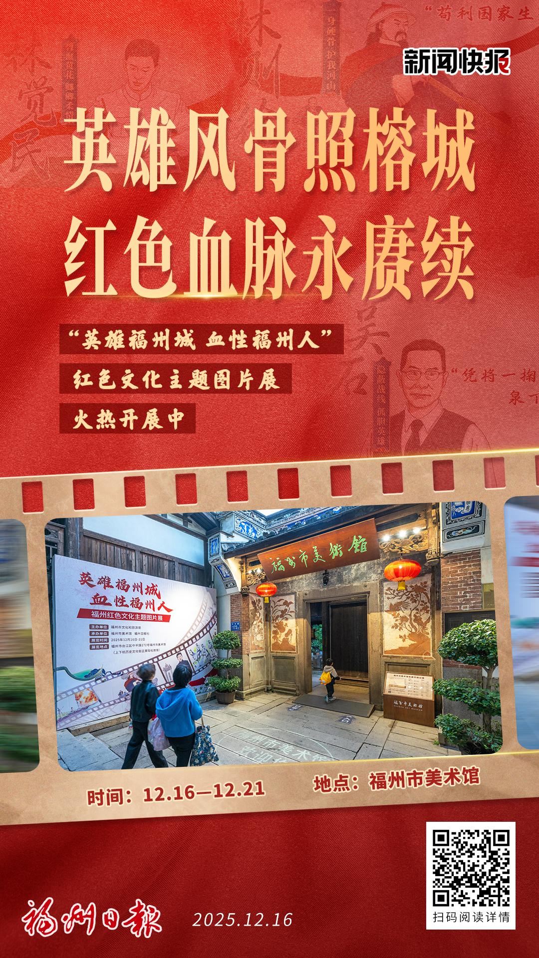 “英雄福州城 血性福州人”红色文化主题图片展火热开展中