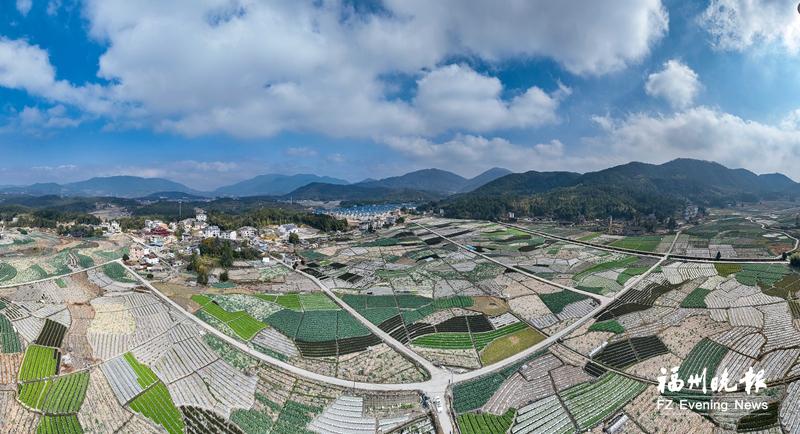 闽侯大湖新塘村：“蔬”写致富经 新景绽芳华