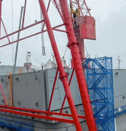 这个178米高的“海上云端”工位，超震撼！