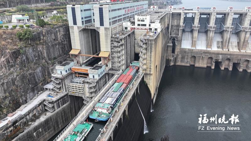 闽江“黄金水道”运能提至千吨级