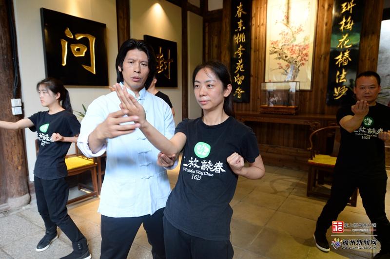 AI看非遗里的福州｜咏春拳