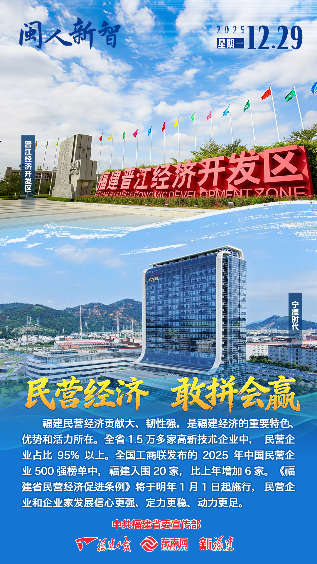 闽人新智 | 民营经济 敢拼会赢