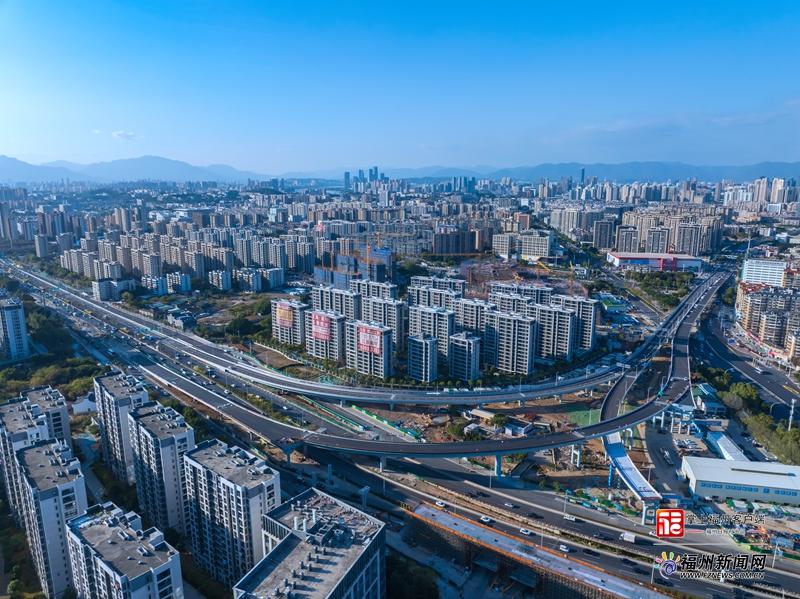 白湖亭立交A匝道明年元旦正式通车