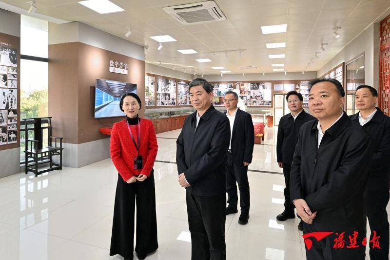 周祖翼在福州调研文化建设工作