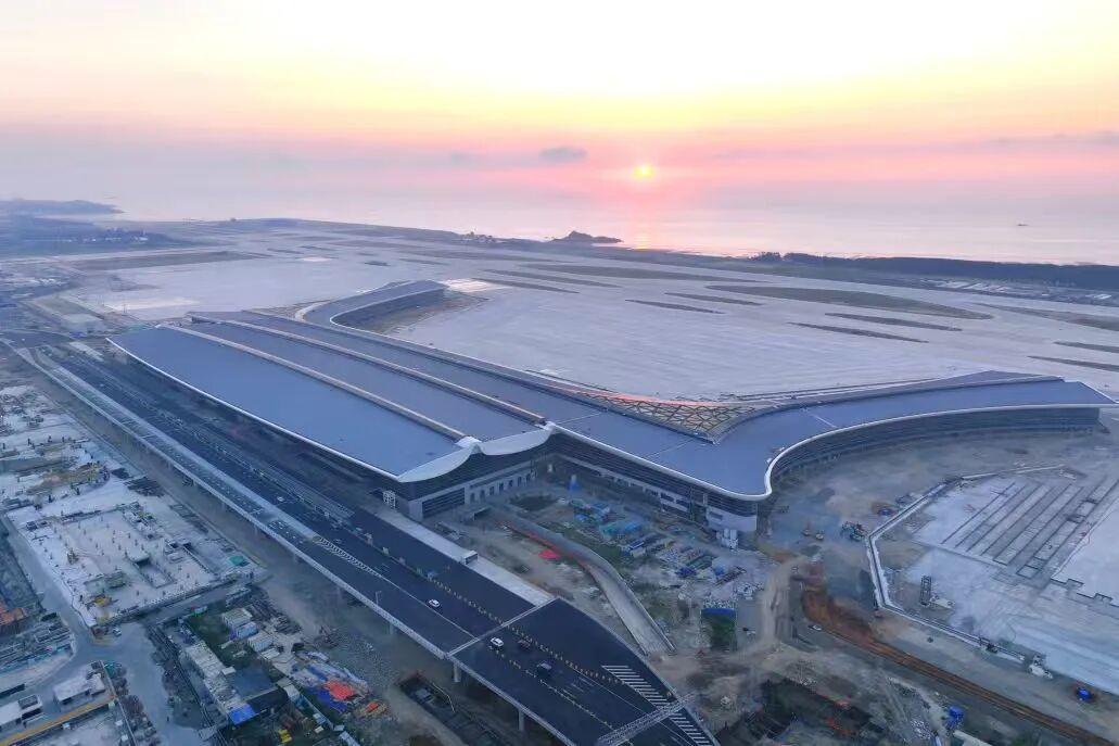 即将封顶！福州长乐国际机场二期重要配套建设有新进展