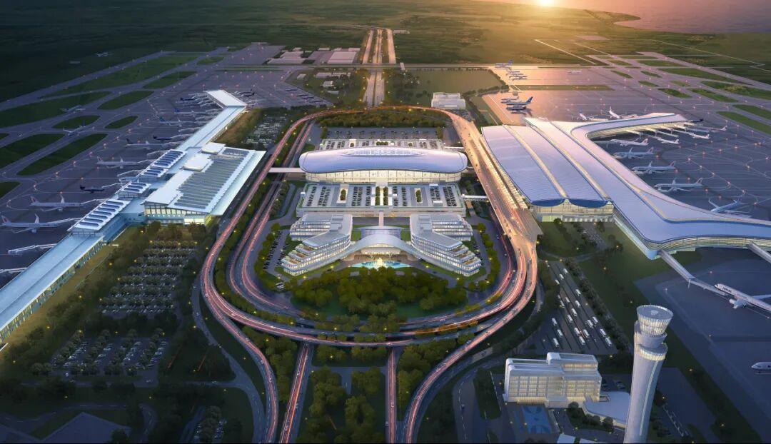 即将封顶！福州长乐国际机场二期重要配套建设有新进展